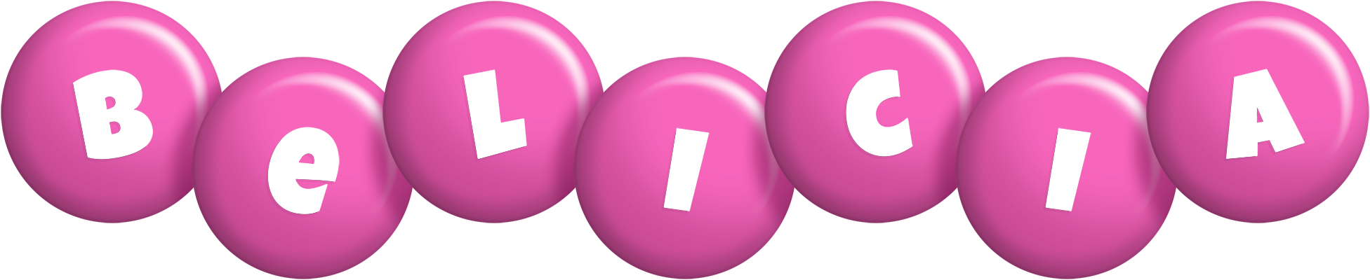 Belicia candy-pink logo