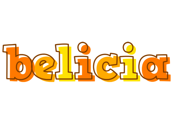 Belicia desert logo
