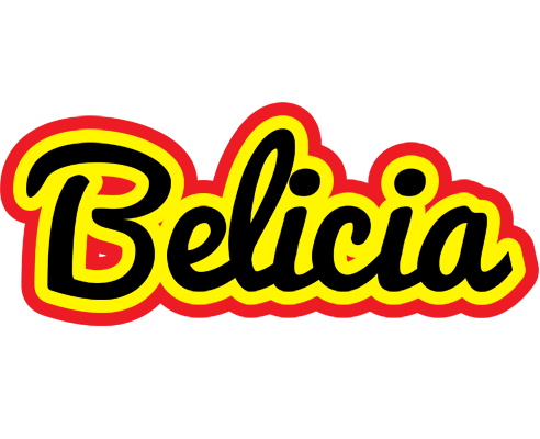 Belicia flaming logo