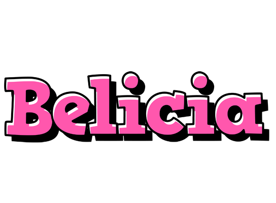 Belicia girlish logo