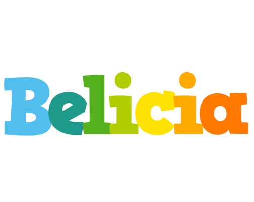 Belicia rainbows logo