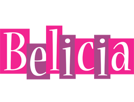 Belicia whine logo