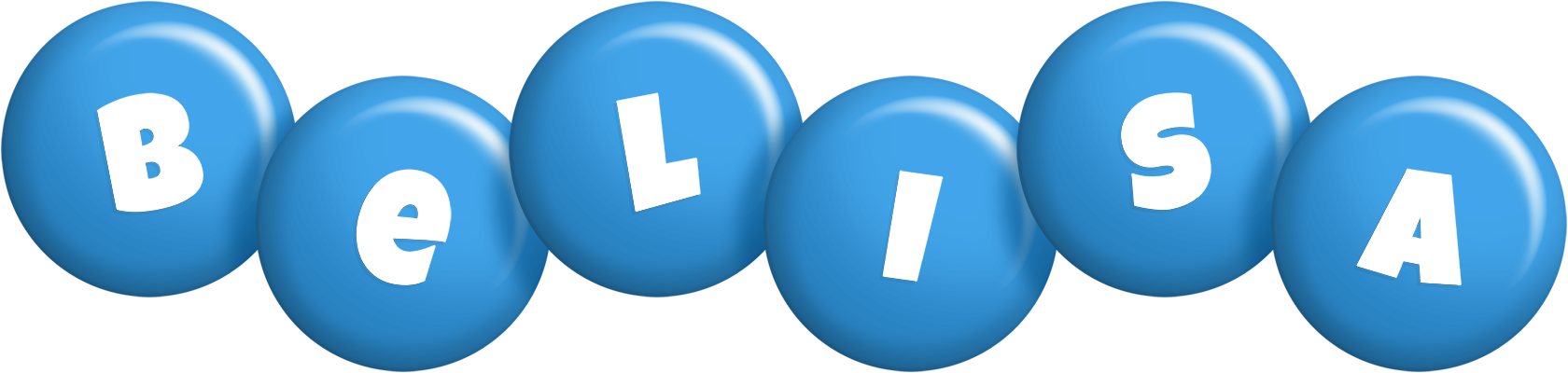 Belisa candy-blue logo