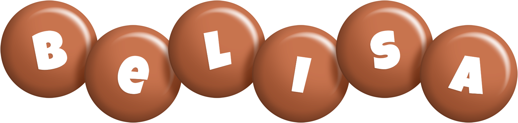 Belisa candy-brown logo