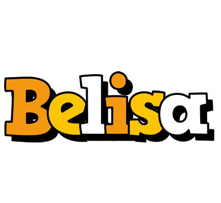 Belisa cartoon logo