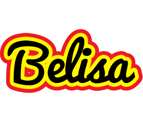 Belisa flaming logo