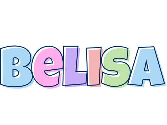 Belisa pastel logo