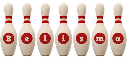 Belisma bowling-pin logo