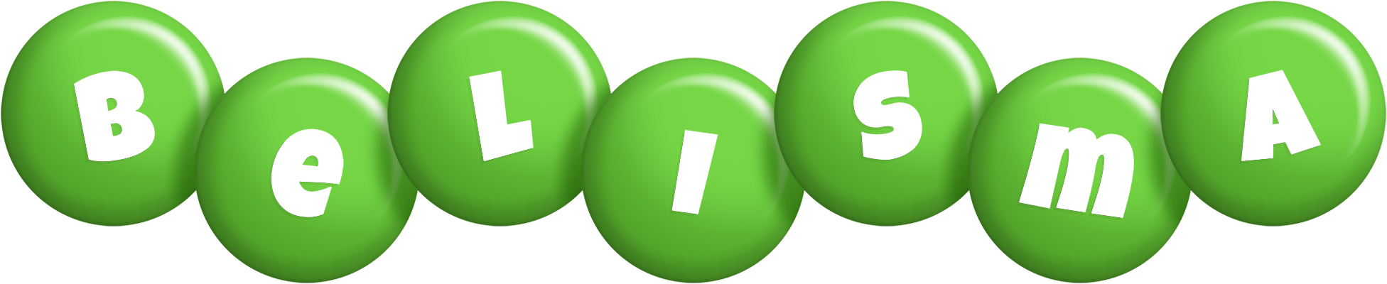 Belisma candy-green logo