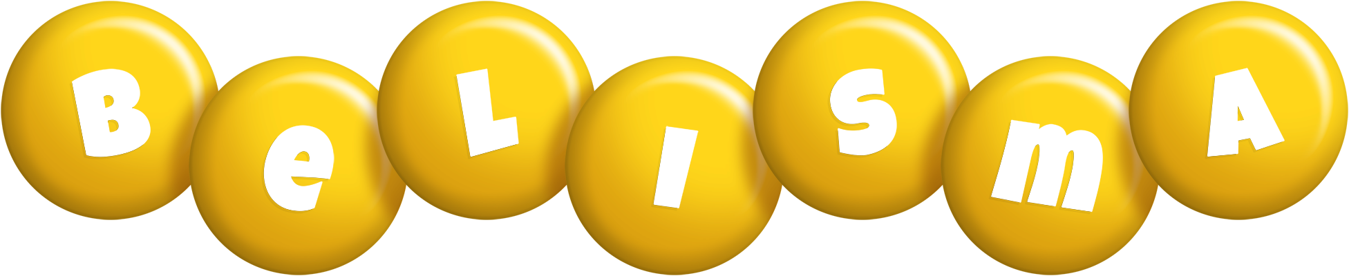 Belisma candy-yellow logo