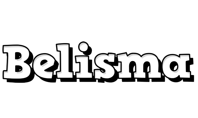 Belisma snowing logo