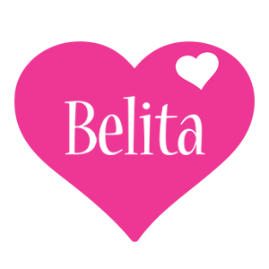 Belita love-heart logo