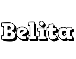 Belita snowing logo