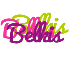 Belkis flowers logo