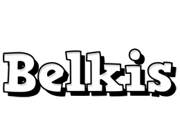Belkis snowing logo