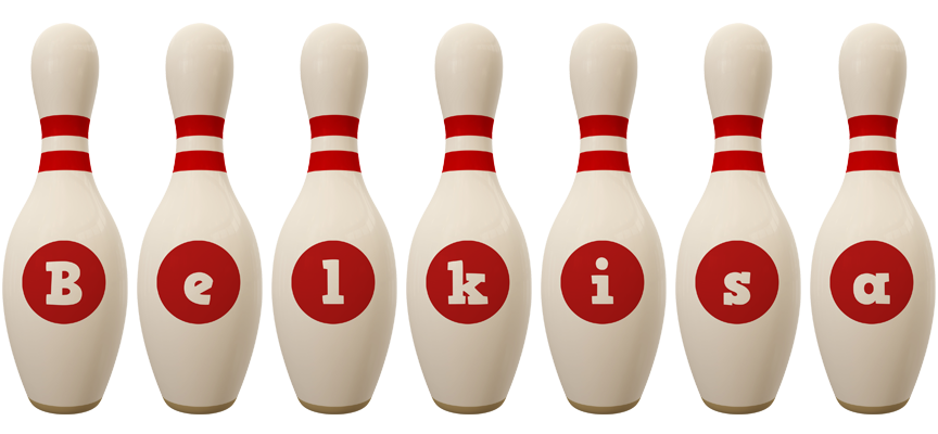 Belkisa bowling-pin logo