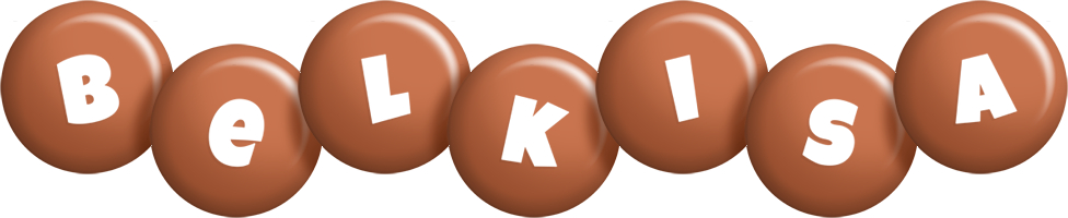 Belkisa candy-brown logo