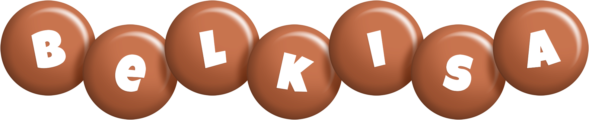Belkisa candy-brown logo