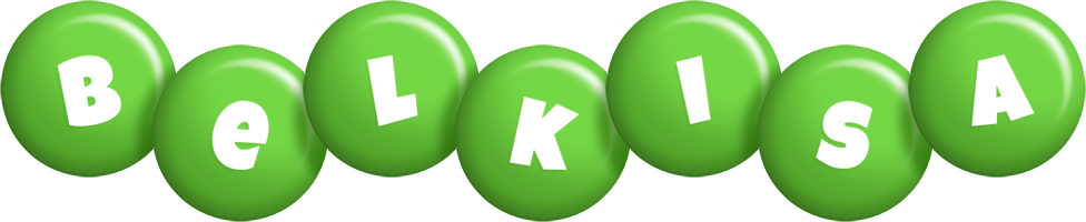 Belkisa candy-green logo