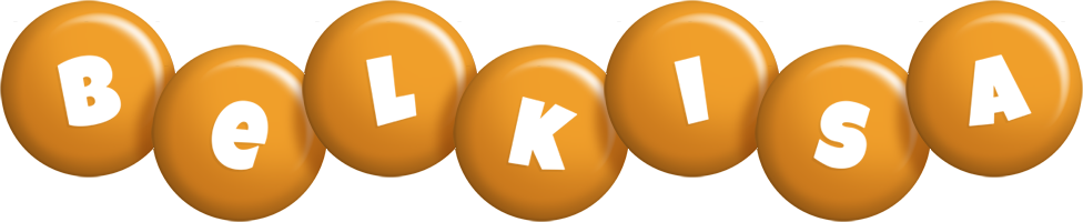 Belkisa candy-orange logo