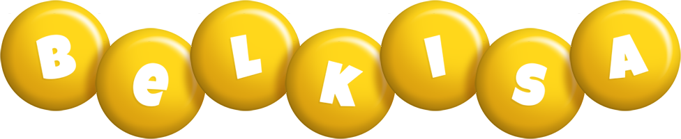Belkisa candy-yellow logo