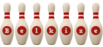 Belkize bowling-pin logo