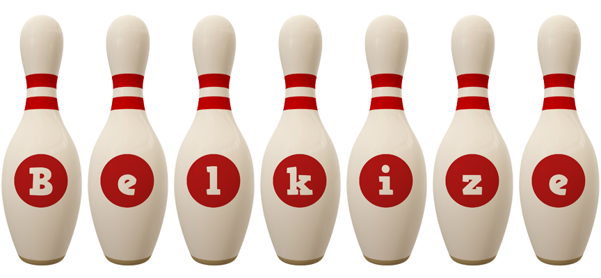Belkize bowling-pin logo