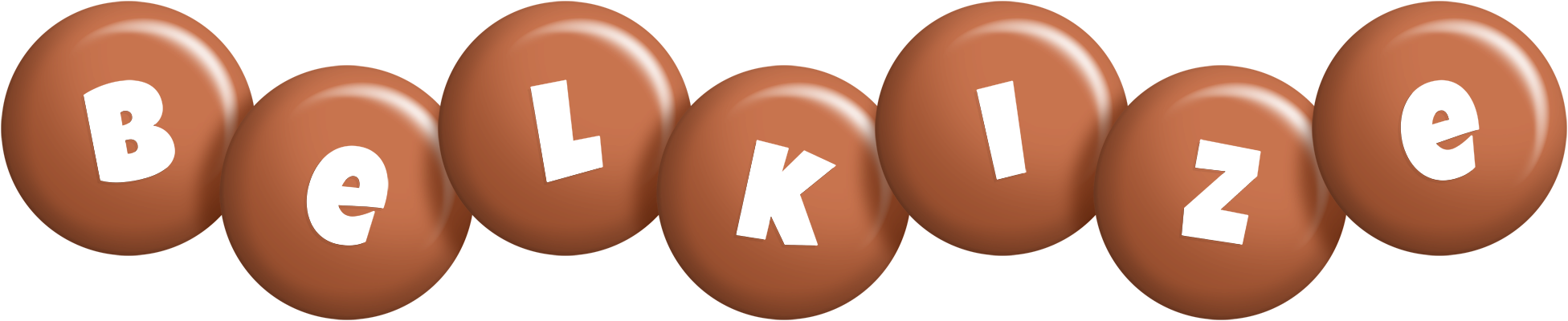 Belkize candy-brown logo