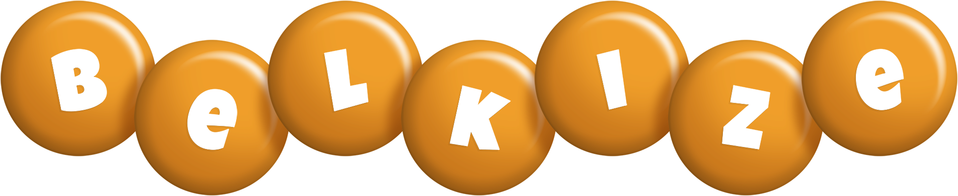 Belkize candy-orange logo