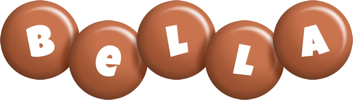 Bella candy-brown logo