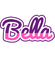 Bella cheerful logo