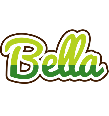 Bella golfing logo