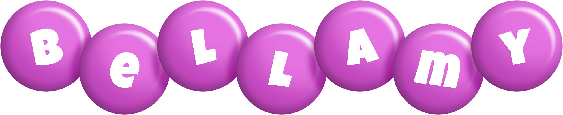 Bellamy candy-purple logo