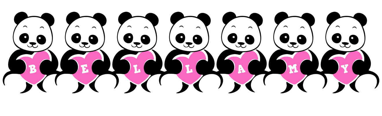 Bellamy love-panda logo