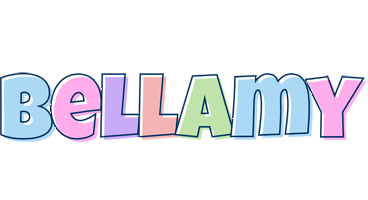 Bellamy pastel logo