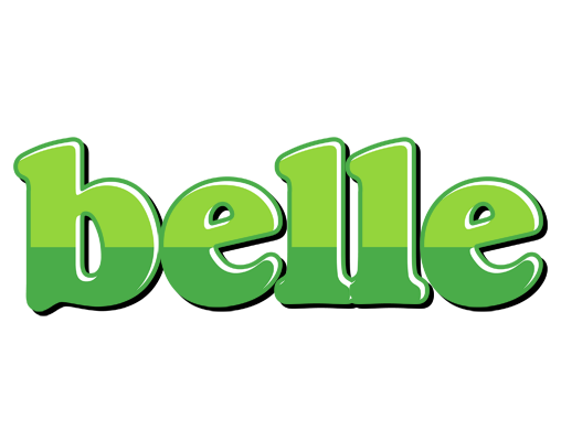 Belle apple logo