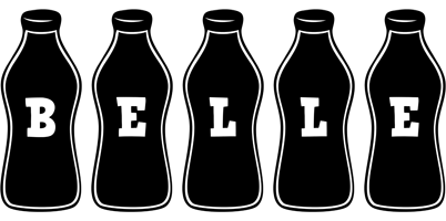 Belle bottle logo