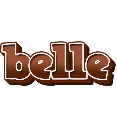 Belle brownie logo