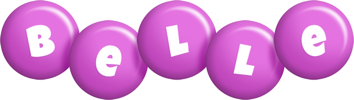 Belle candy-purple logo