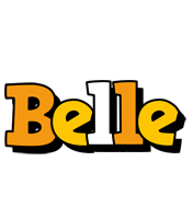 Belle cartoon logo