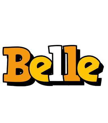 Belle cartoon logo