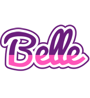 Belle cheerful logo