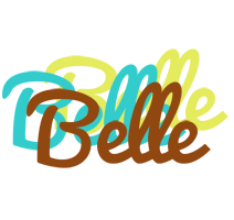 Belle cupcake logo