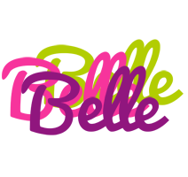 Belle flowers logo
