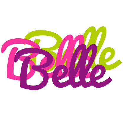 Belle flowers logo