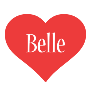 Belle love logo