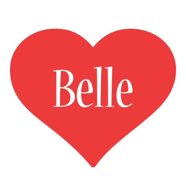 Belle love logo