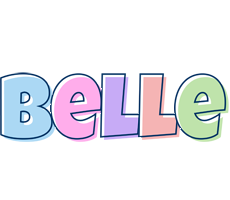 Belle pastel logo