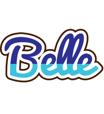Belle raining logo
