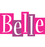 Belle whine logo